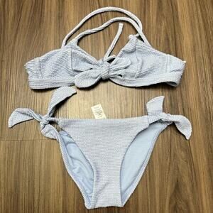Gossip Women’s Bikini set Size small blue swimwear